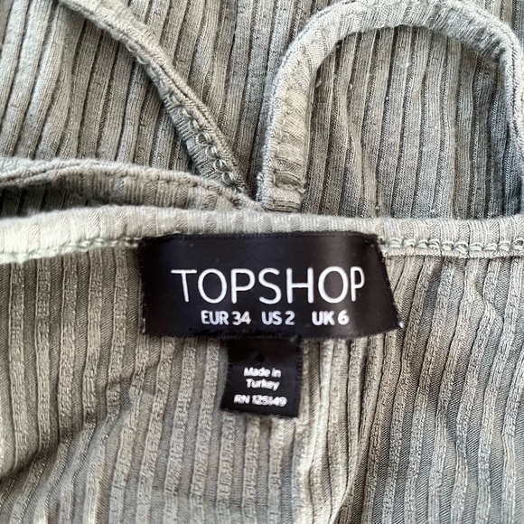 Green clip on green body suit from Top Shop! - Picture 3 of 3